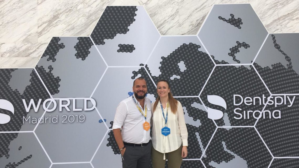 La doctora María Luisa Broseta presentó el innovador sistema Acuris en el Dentsply Sirona World Madrid 2019