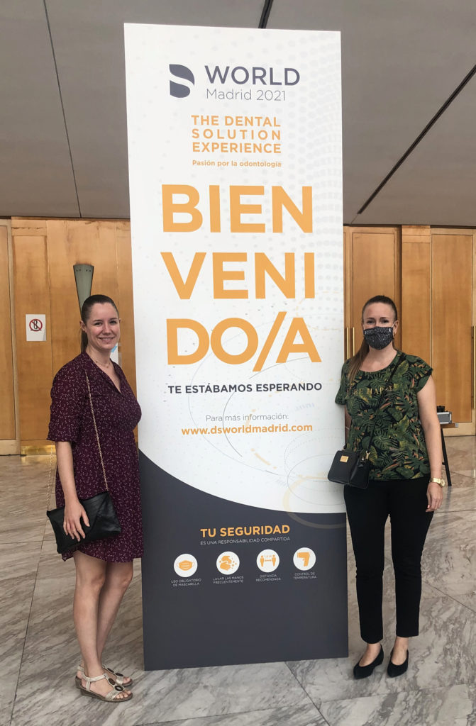 Las doctoras Laura y María Luisa Broseta en el DS World Madrid 2021